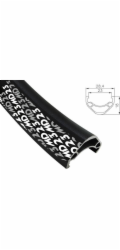 Alexrims Ráfek MTB ALEXRIMS MD23 29x36 děr Tubeless Ready, krytky kotoučů černé (NOVÝ)
