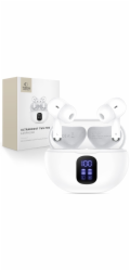 Tech-Protect Bezdrátová sluchátka do uší UltraBoost TWS Earphone Pro G2 White