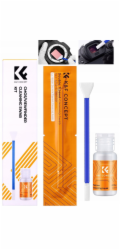 Kf Čisticí sada pro senzor hledáčku 16 mm Aps-c, kapalina K&F, 5x špachtle / 8.080