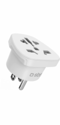 SBS Mobile Cestovní adaptér SBS US - univerzální - bílý