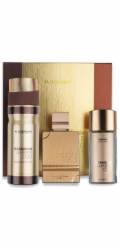 Al Haramain Amber Oud Gold Edition Extreme Parfémy Extrait de Parfum 75 ml + 30 ml + deodorant 200 ml