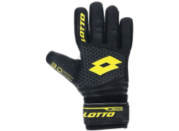 Lotto Dětské rukavice GK 700 II, celočerné/akáciově zelené, 8.0