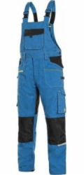 NoName CXS STRETCH DUNGAREES MODRO-ČERNÉ VELIKOST 54