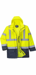 Unimet VYSOCE VISIBILNÍ IZOLOVANÁ BUNDA S766YNR HI-VIS 5W1 M