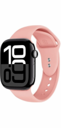 Crong Liquid - řemínek pro Apple Watch 38/40/41/42 mm (lososový)