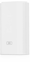 Ubiquiti Poe-24-12W-G-Wh | Napájecí zdroj Poe | 24V, 0,5A, 12W, Gigabit