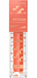 Maybelline Sunkisser Hazy Matte Blush tekutá tvářenka odstín 34 Peachy Quench 4,7 ml