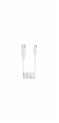 Puro Kabel USB-A - USB-C 1 m bílý (8018417498718)