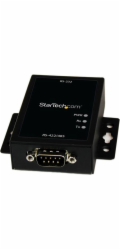 StarTech.com Industrial RS232 to RS422/485 Serial Port Converter w/ 15KV ESD Protection - RS232 to RS 422 RS485 Converter Adapter (IC232485S) - Sériový adaptér - RS-232 - RS-422/485 x 1 - cerná