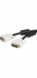 StarTech DVI-D - DVI-D kabel 3m bílý (DVIDDMM3M)