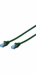 Digitus SF/UTP patch kabel kat. 5e, 0,5 m, zelený (DK-1532-005/G)
