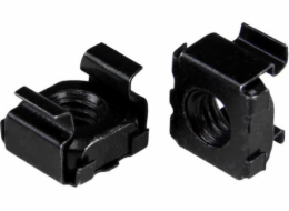 StarTech Matice/klece M6 50 ks černé (CABCAGENUT6B)