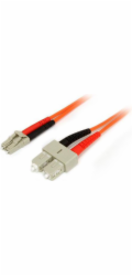 StarTech Optický patchcord LC-SC, Multimode, 50/125, Duplex, 2 m (50FIBLCSC2)