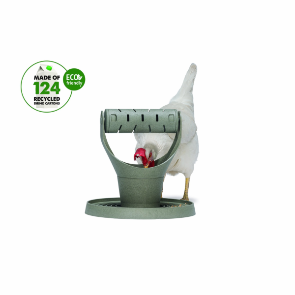 Beeztees Play&Snack Tower Krmítko pro drůbež šedé 30cm