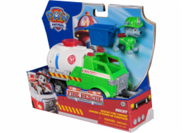 Spinmaster Paw Patrol Fire Rescue - Rockys Tanklaster (mit Greiferklaue und Behälter sowie Rocky Hundefigur)