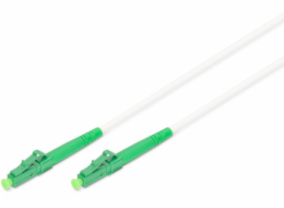 Digitus Optický simplexní patch kabel , ocelově pancířovaný, singlemódový, LC/APC > LC/APC (bílý, 5 metrů)