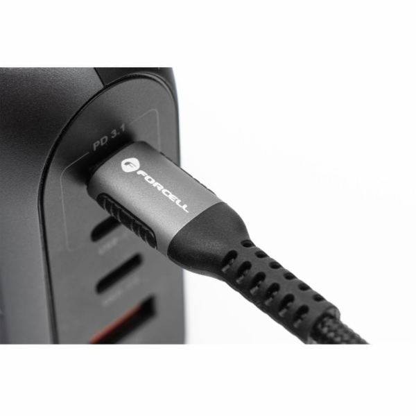 ForCell Kabel USB-A - Lightning 0,5 m, černý