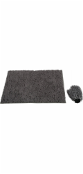 Aptel ZOLUX Koberec pro psy s mikrovláknovou sušicí rukavicí 90x60 šedý