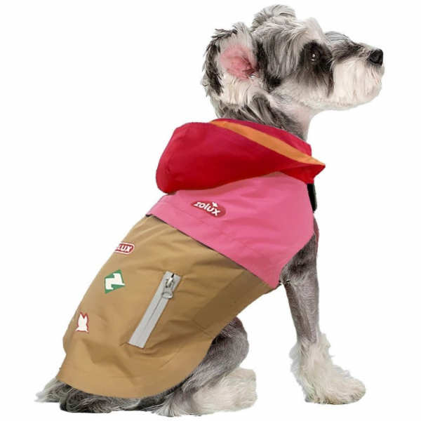 Lalazoo ZOLUX Nepromokavá psí bunda VINTAGE velikost 30 r...