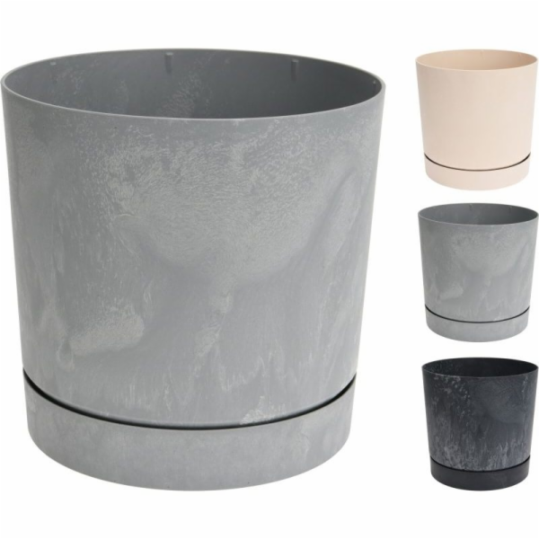 Květináč  23 x 24 cm béžový KO-Y89300050bezo