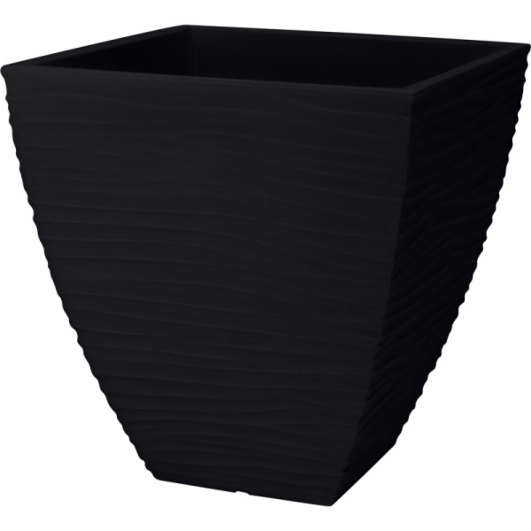 Květináč venkovní žebrovaný 40 cm antracit KO-Y54201730