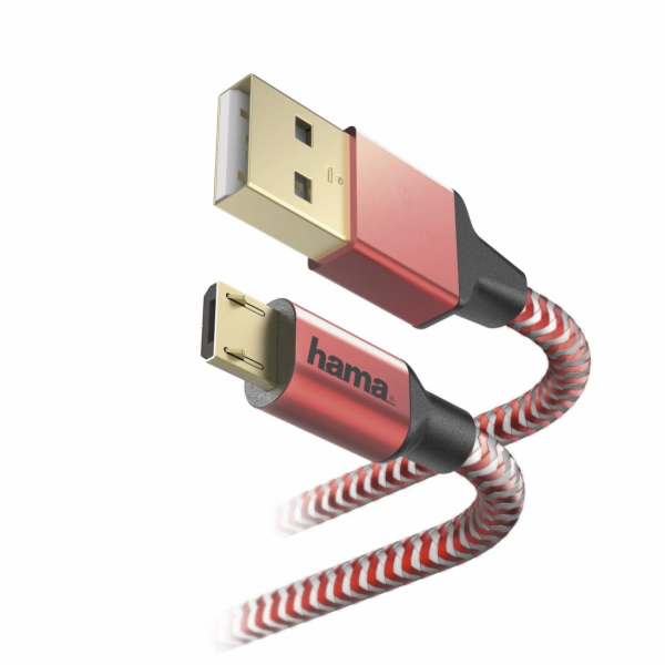 Hama 00178288 Reflexní nabíjecí/datový kabel, Micro-USB 1...