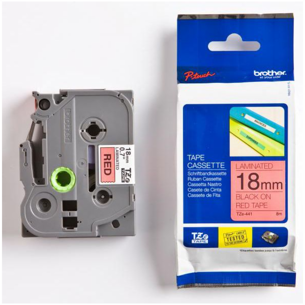 Brother Páska do tiskárny štítků s černým tiskem / červen...