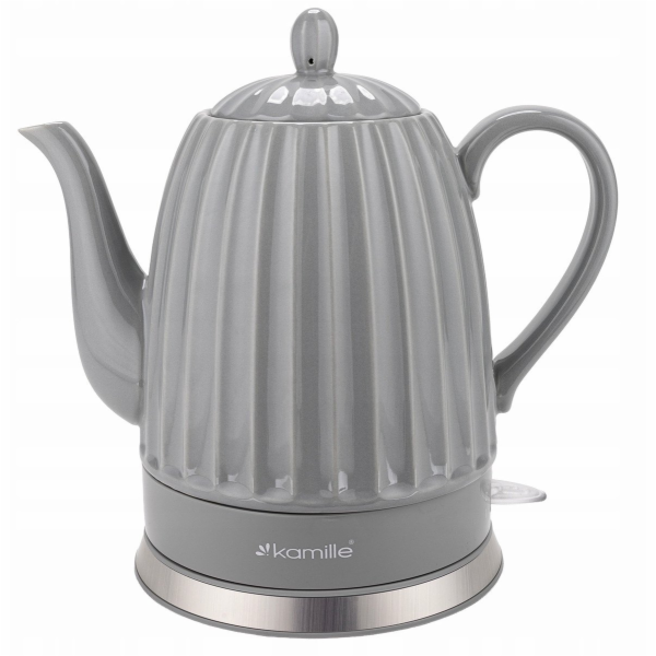 NoName KERAMICKÁ KONVICE 1734 ŠEDÁ 1,5 L 1500 W