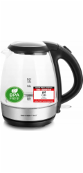 Emerio Rychlovarná konvice Emerio Wasserkocher, 1,2 l, sklo, bez BPA