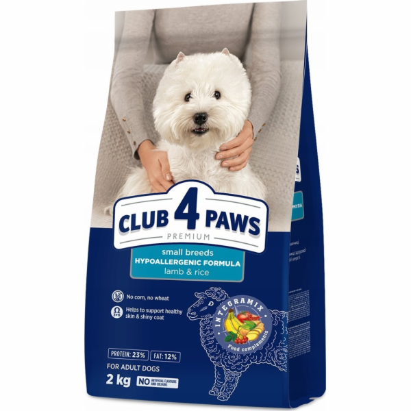 Synteza Synthesis CLUB4Ł DOG 2kg JEHNĚČÍ RÝŽE MALÁ PLEMENA