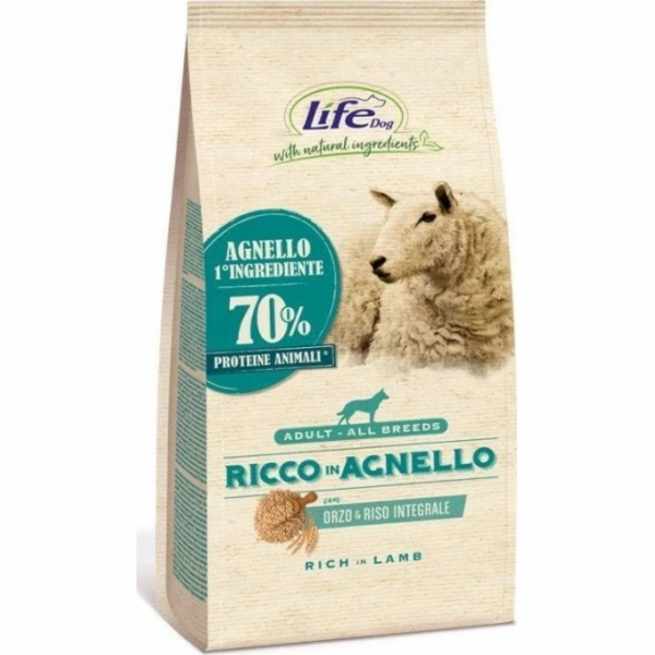 Life Pet Care Krmivo pro psy Life Dog s jehněčím 12 kg