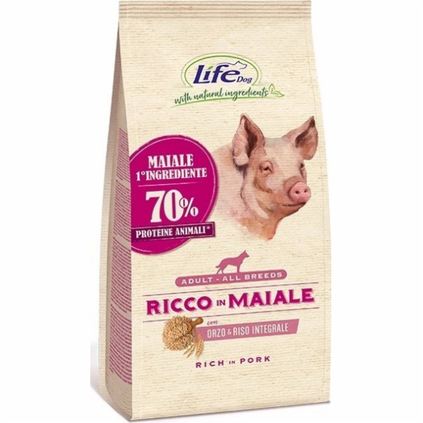 Life Pet Care LIFE DOG 12kg DOSPĚLÝ BOHATY NA VEŘOVÉ MASO