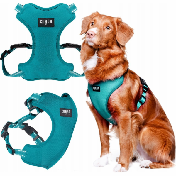 Chaba Pohodlný postroj CHABA GUARD XL 2,5 cm / 64-76 cm n...