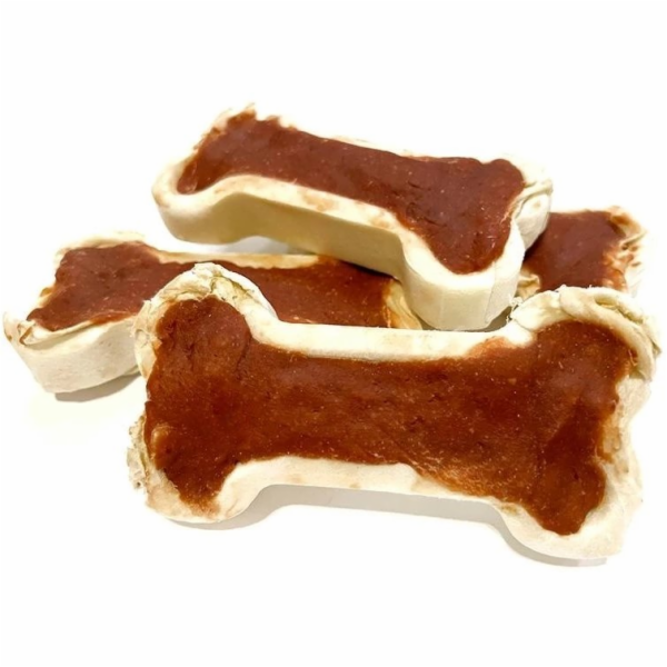 ALDA Psí pamlsky kostky Hovězí s kachnou 500g