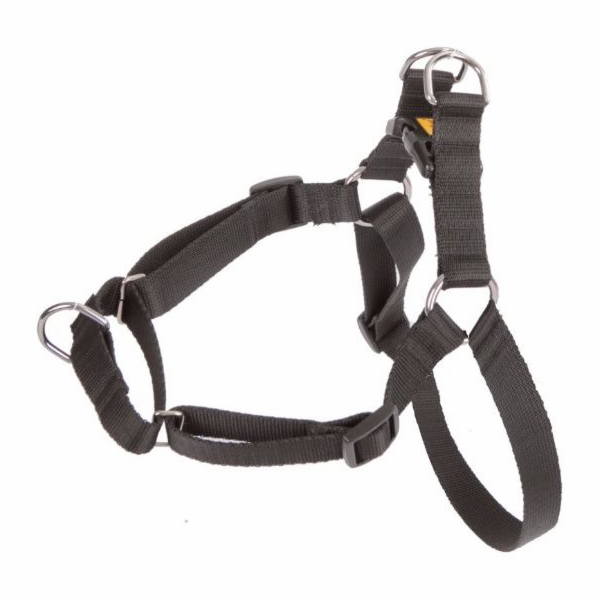 Dingo Postroj Easy Walk pro tažné psy 70-105 cm černý