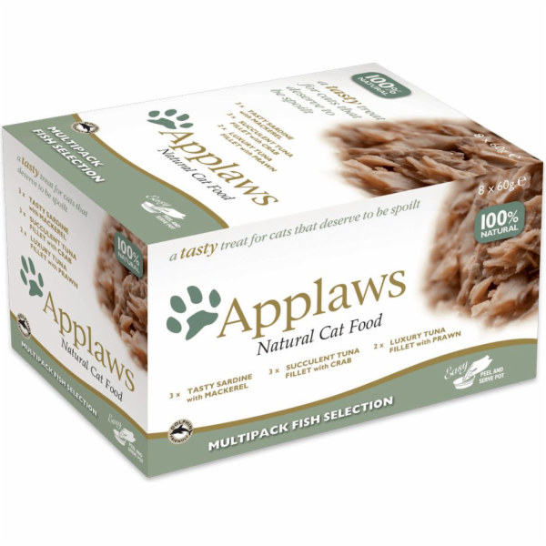Applaws miska pro kočky 8ks Fish Mix