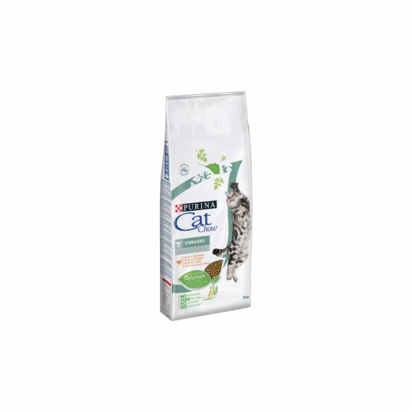 Purina Chicken Cat Chow® sterilizované krmivo pro kočky 1...