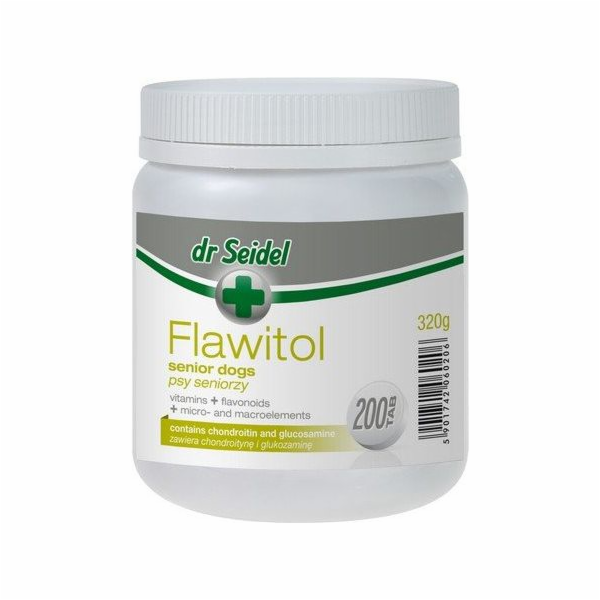 Dr Seidel Dr. Seidel FLAWITOL 200 tablet pro staršího psa