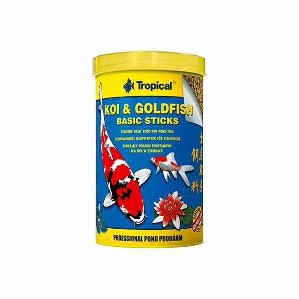 Tropical Tropické tyčinky pro koi a zlaté rybky 11 l/900 ...