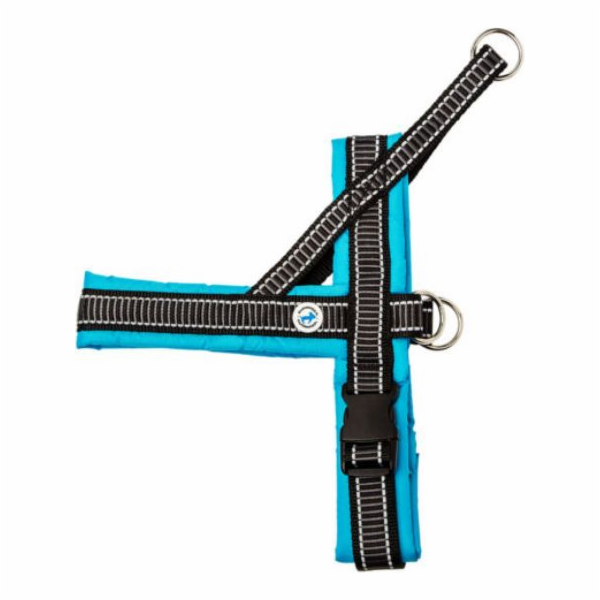 All For Dogs Norský postroj pro psy 70 modrý vel. 83-95 cm