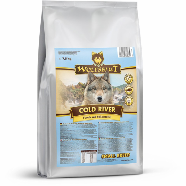 Wolfsblut Dog Cold River Small - pstruh a batáty 7,5 kg