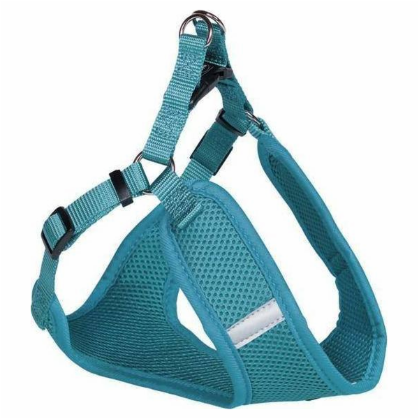 Nobby SÍŤOVÝ REFLEXNÍ POSTROJ NOBBY M TYRKYSOVÝ 48-56cm