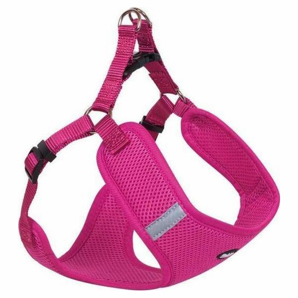 Nobby SÍŤOVÝ REFLEXNÍ POSTROJ NOBBY M RŮŽOVÝ 48-56cm