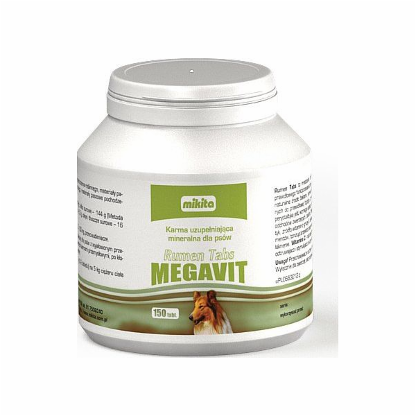 MIKITA&nbsp;MIKITA&nbsp;Rumen&nbsp;tabs&nbsp;Megavit&nbsp;150&nbsp;tabs.