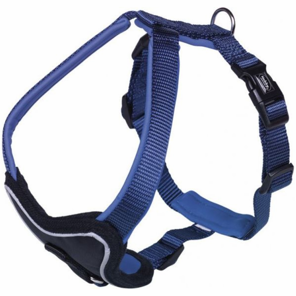 Nobby Postroj Comfort Preno modrý, velikost M 45-50 cm