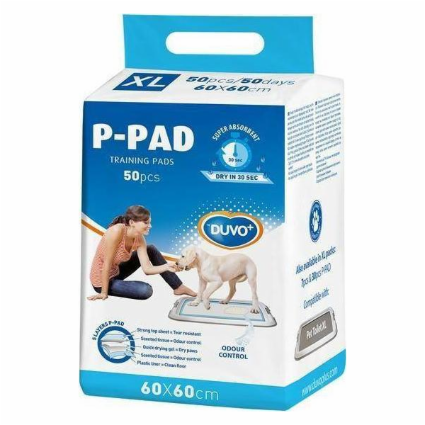 Duvo+ Duvo+ Podložky pro psy XL 50 ks 60x60cm