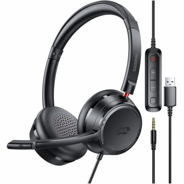 Mozos&nbsp;Sluchátka&nbsp;KL201&nbsp;s&nbsp;USB&nbsp;mikrofonem
