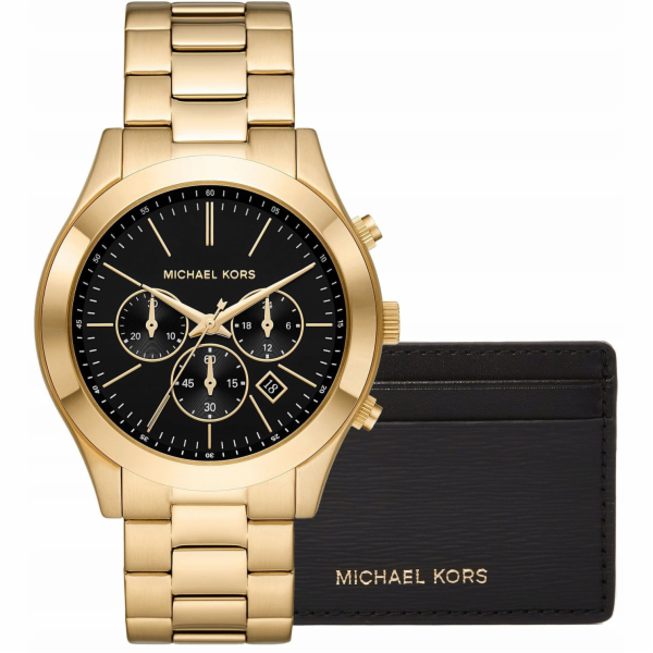 Michael&nbsp;Kors&nbsp;Pánské&nbsp;hodinky&nbsp;+&nbsp;pouzdro&nbsp;na&nbsp;kartu&nbsp;MK1076SET&nbsp;...