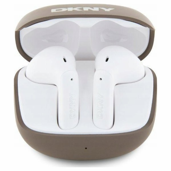 DKNY Bluetooth sluchátka DKTWST6AEHLW hnědá TWS BT se sat...