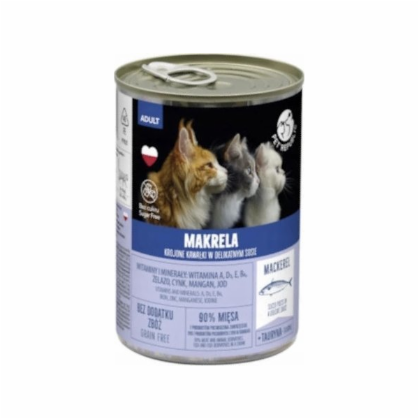 PETREPUBLIC Mackerel Pieces in a delicate sauce - mokré k...